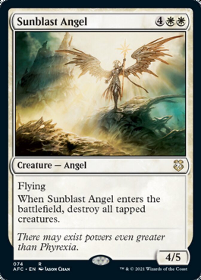 Sunblast Angel [Dungeons & Dragons: Adventures in the Forgotten Realms Commander] | Exor Games New Glasgow