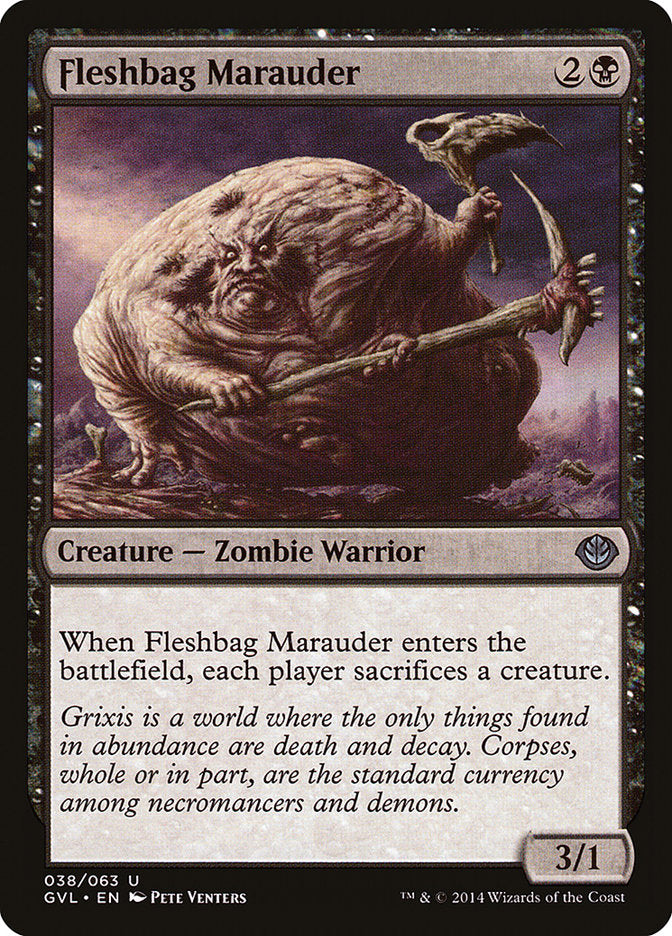 Fleshbag Marauder (Garruk vs. Liliana) [Duel Decks Anthology] | Exor Games New Glasgow