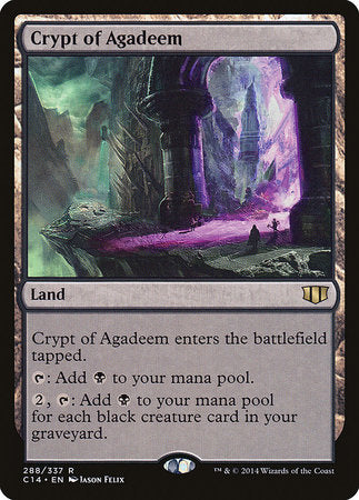 Crypt of Agadeem [Commander 2014] | Exor Games New Glasgow