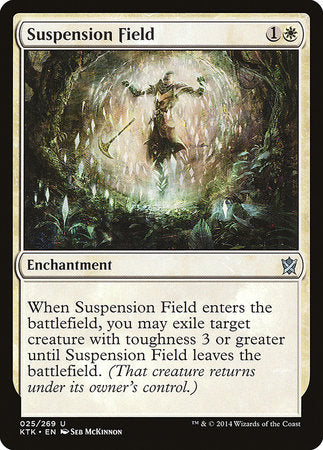 Suspension Field [Khans of Tarkir] | Exor Games New Glasgow