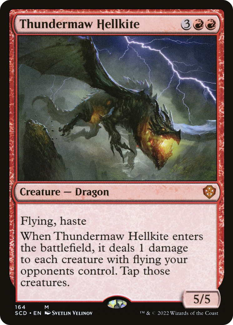 Thundermaw Hellkite [Starter Commander Decks] | Exor Games New Glasgow