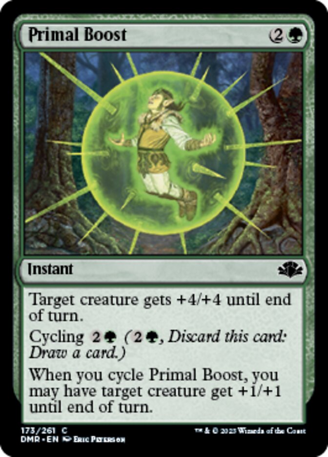 Primal Boost [Dominaria Remastered] | Exor Games New Glasgow