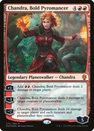 Chandra, Bold Pyromancer [Dominaria] | Exor Games New Glasgow