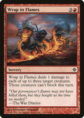 Wrap in Flames [Rise of the Eldrazi] | Exor Games New Glasgow