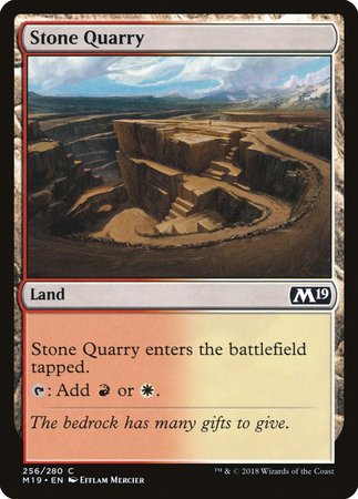 Stone Quarry [Core Set 2019] | Exor Games New Glasgow