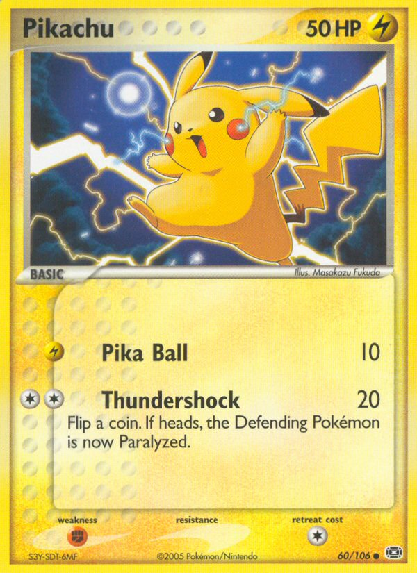 Pikachu (60/106) [EX: Emerald] | Exor Games New Glasgow