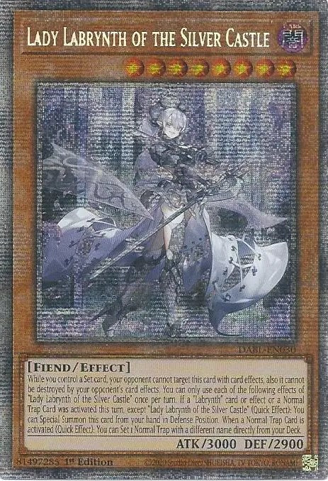 Lady Labrynth of the Silver Castle [DABL-EN030] Starlight Rare | Exor Games New Glasgow