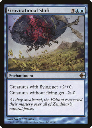 Gravitational Shift [Rise of the Eldrazi] | Exor Games New Glasgow