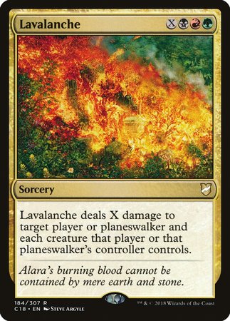 Lavalanche [Commander 2018] | Exor Games New Glasgow