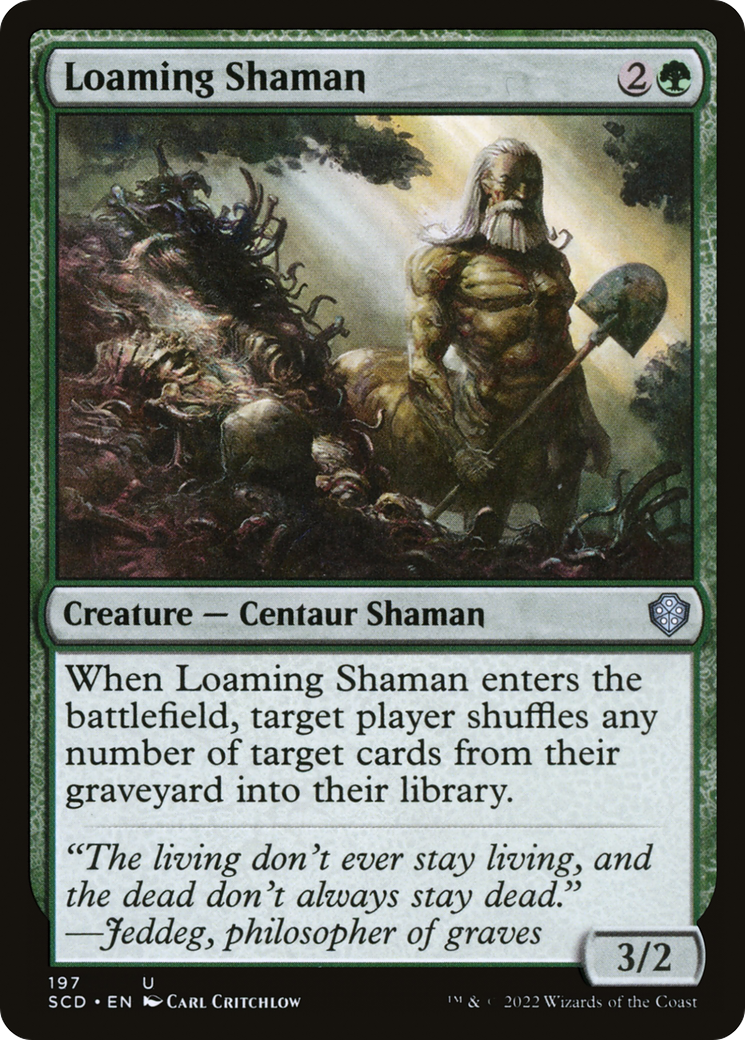 Loaming Shaman [Starter Commander Decks] | Exor Games New Glasgow