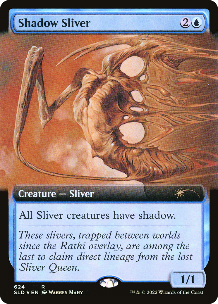 Shadow Sliver (Extended Art) [Secret Lair Drop Promos] | Exor Games New Glasgow