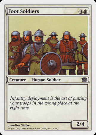 Foot Soldiers [Ninth Edition] | Exor Games New Glasgow