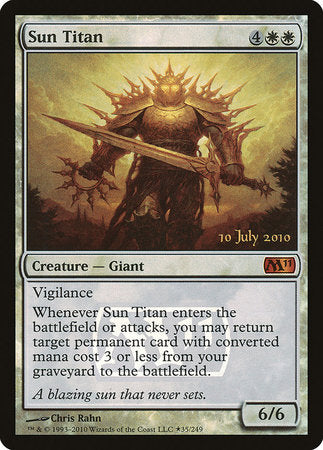 Sun Titan [Magic 2011 Promos] | Exor Games New Glasgow