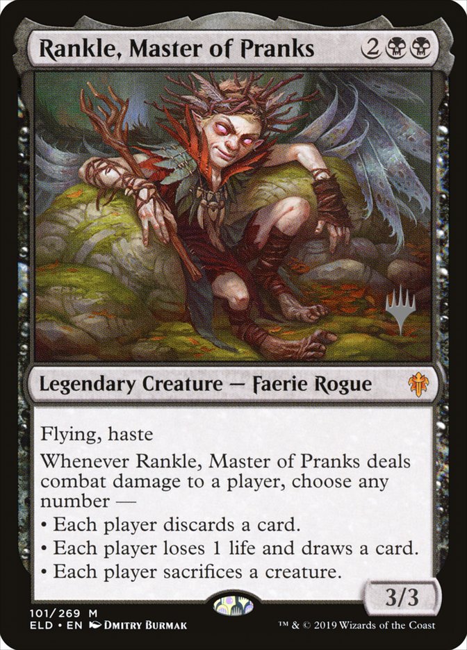 Rankle, Master of Pranks (Promo Pack) [Throne of Eldraine Promos] | Exor Games New Glasgow