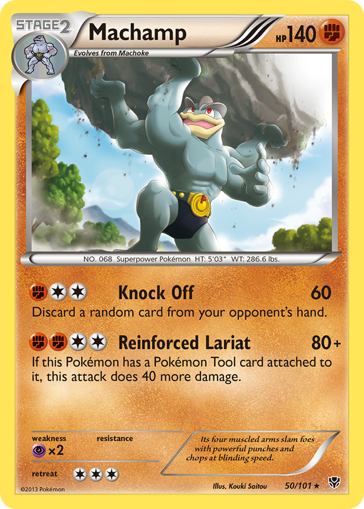 Machamp (50/101) [Black & White: Plasma Blast] | Exor Games New Glasgow