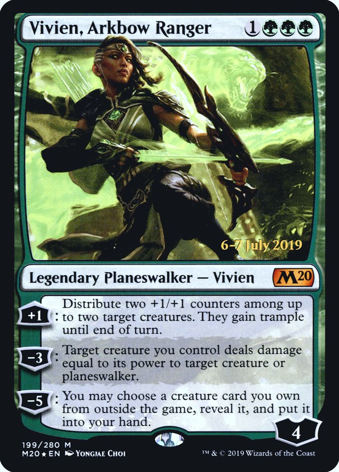 Vivien, Arkbow Ranger  [Core Set 2020 Prerelease Promos] | Exor Games New Glasgow