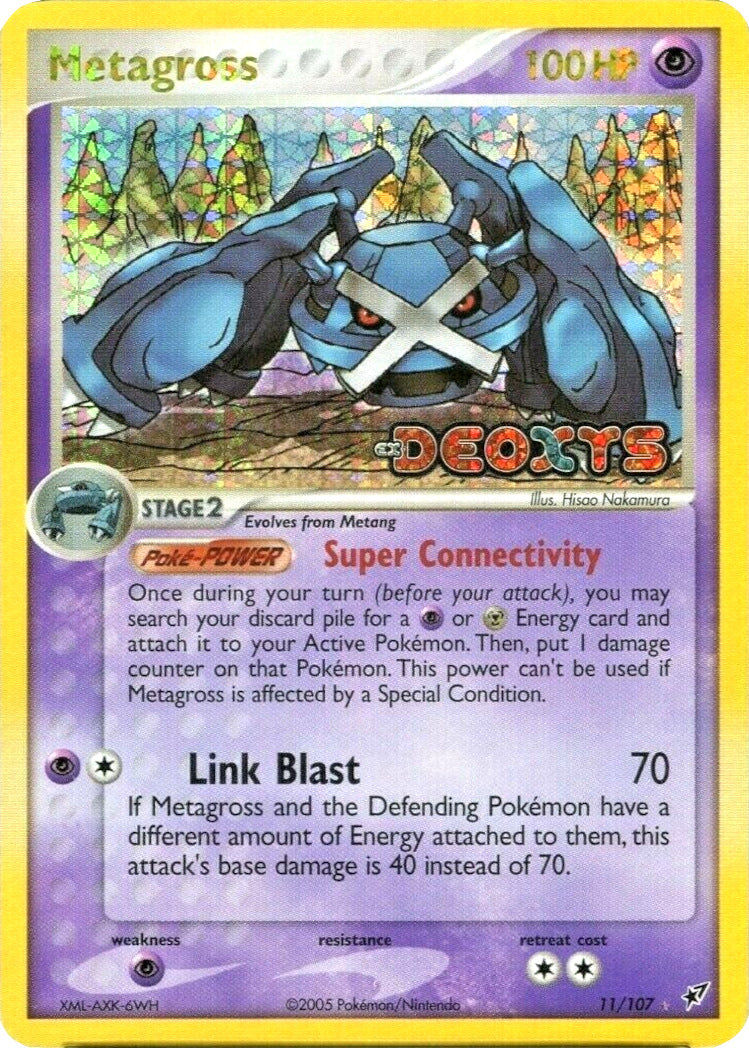 Metagross (11/107) (Stamped) [EX: Deoxys] | Exor Games New Glasgow