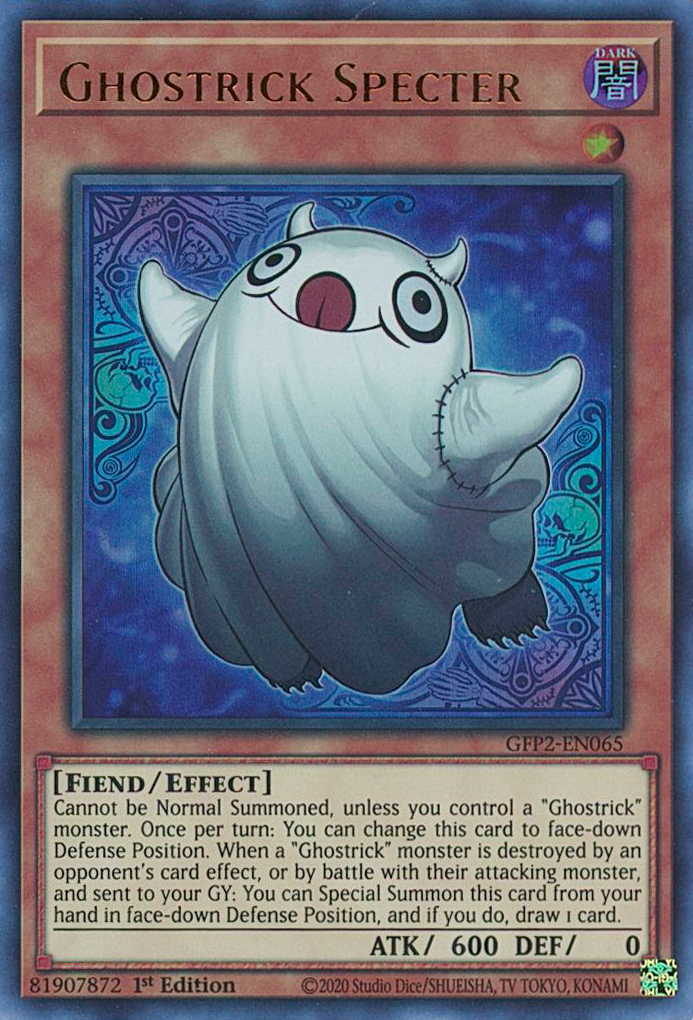 Ghostrick Specter [GFP2-EN065] Ultra Rare | Exor Games New Glasgow