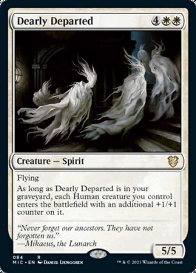 Dearly Departed [Innistrad: Midnight Hunt Commander] | Exor Games New Glasgow