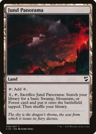 Jund Panorama [Commander 2018] | Exor Games New Glasgow