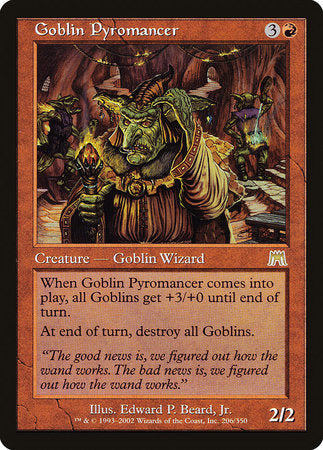 Goblin Pyromancer [Onslaught] | Exor Games New Glasgow