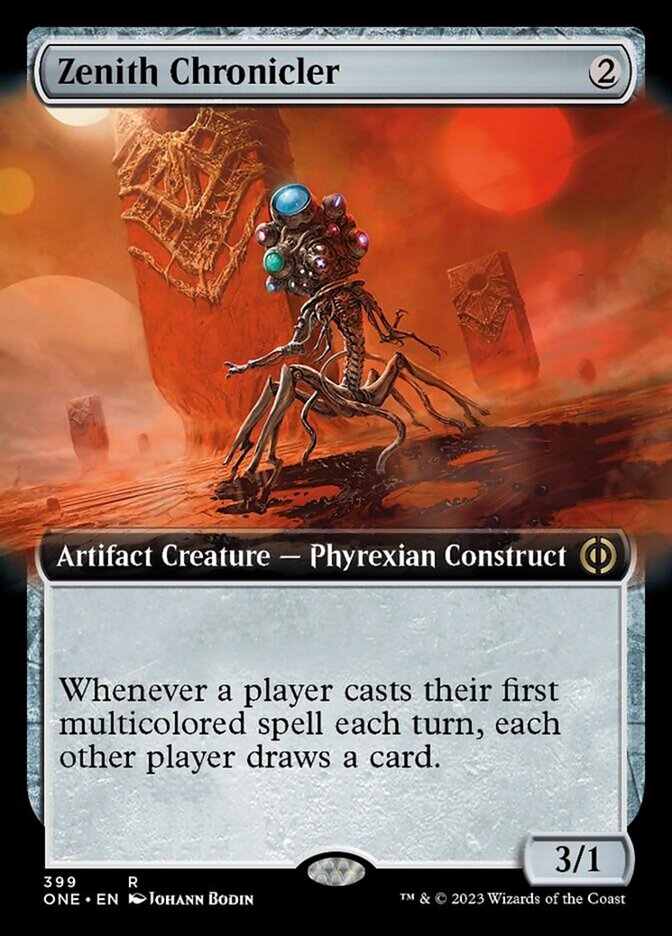 Zenith Chronicler (Extended Art) [Phyrexia: All Will Be One] | Exor Games New Glasgow