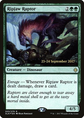 Ripjaw Raptor [Ixalan Promos] | Exor Games New Glasgow