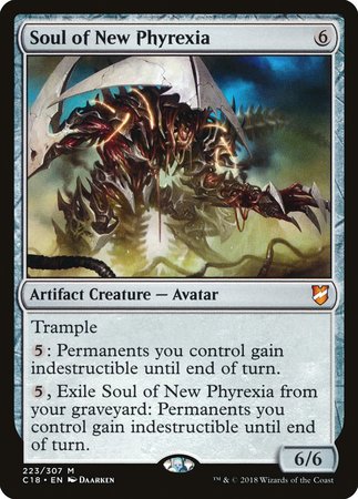 Soul of New Phyrexia [Commander 2018] | Exor Games New Glasgow