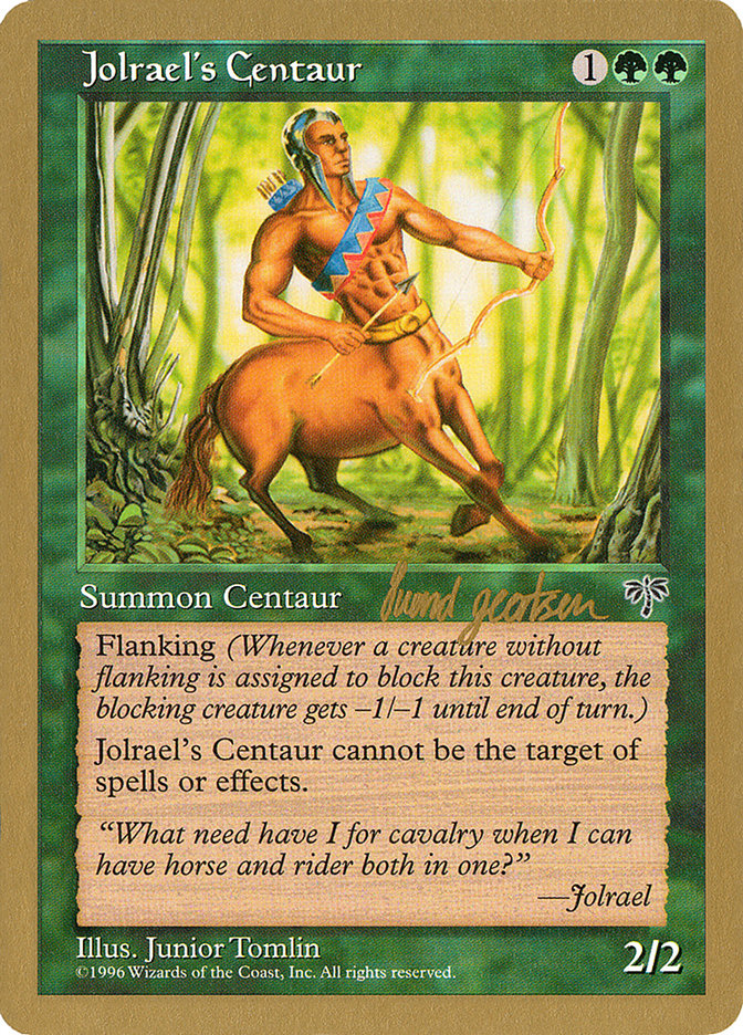 Jolrael's Centaur (Svend Geertsen) [World Championship Decks 1997] | Exor Games New Glasgow