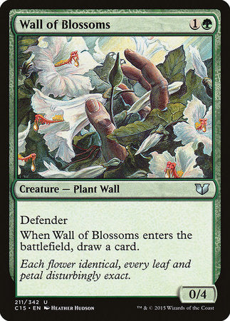 Wall of Blossoms [Commander 2015] | Exor Games New Glasgow