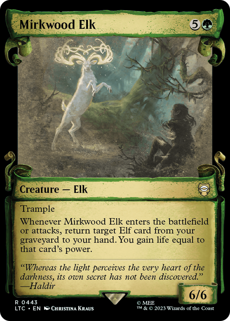 Mirkwood Elk [The Lord of the Rings: Tales of Middle-Earth Commander Showcase Scrolls] | Exor Games New Glasgow