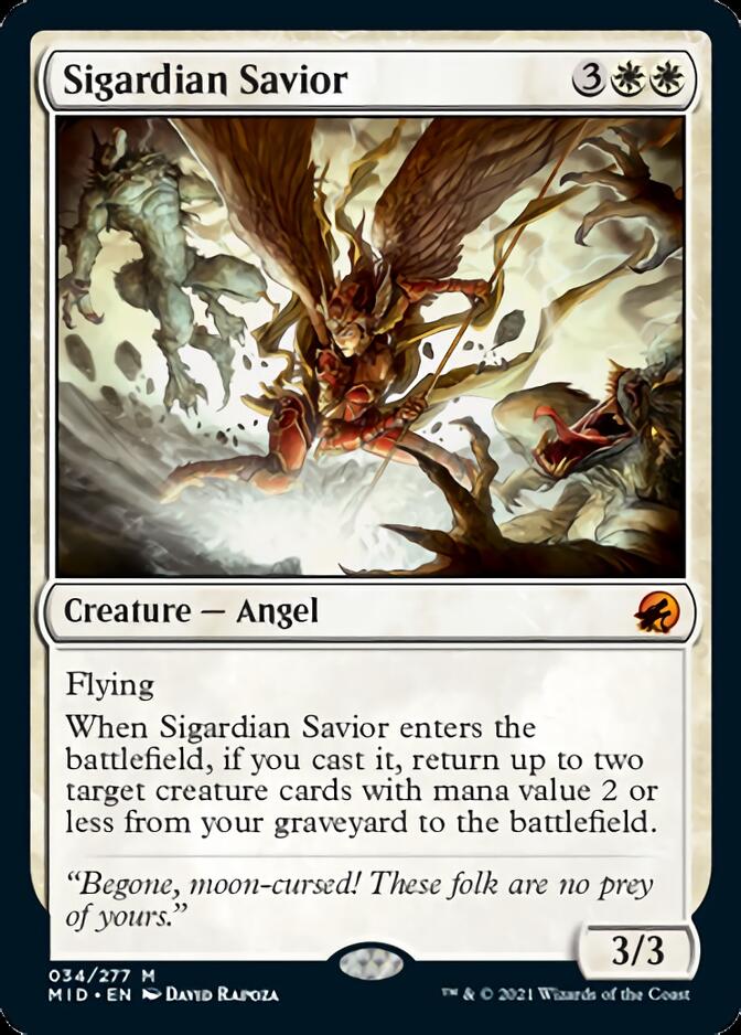 Sigardian Savior [Innistrad: Midnight Hunt] | Exor Games New Glasgow