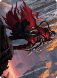 Anowon, the Ruin Thief Art Card [Zendikar Rising Art Series] | Exor Games New Glasgow