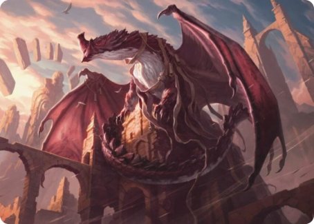 Velomachus Lorehold Art Card [Strixhaven: School of Mages Art Series] | Exor Games New Glasgow