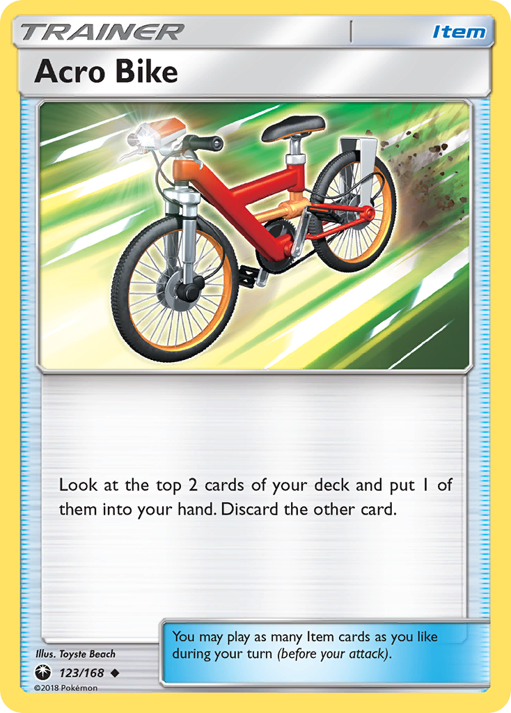 Acro Bike (123/168) [Sun & Moon: Celestial Storm] | Exor Games New Glasgow