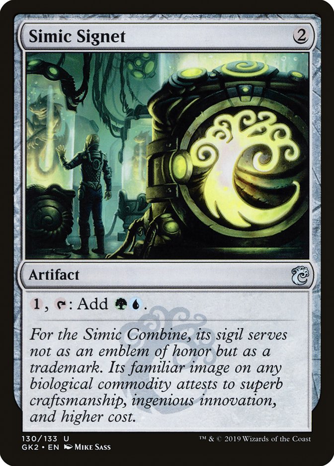 Simic Signet [Ravnica Allegiance Guild Kit] | Exor Games New Glasgow