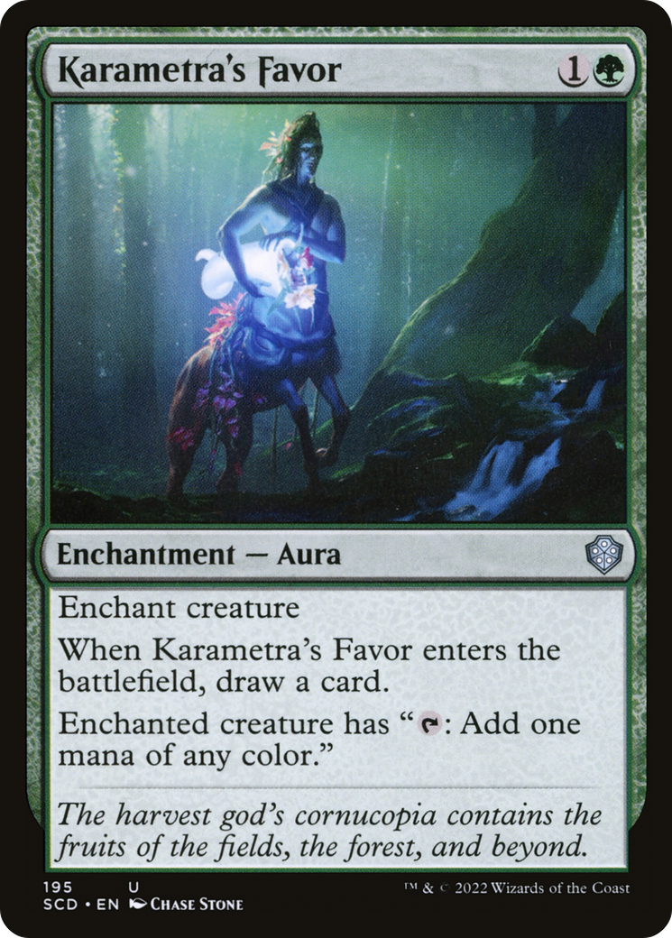 Karametra's Favor [Starter Commander Decks] | Exor Games New Glasgow