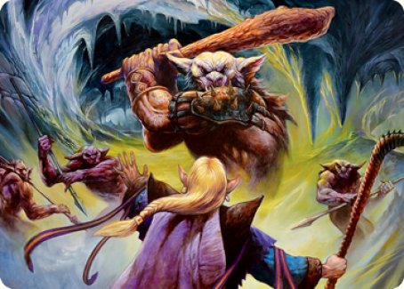 Den of the Bugbear (Dungeon Module) Art Card [Dungeons & Dragons: Adventures in the Forgotten Realms Art Series] | Exor Games New Glasgow