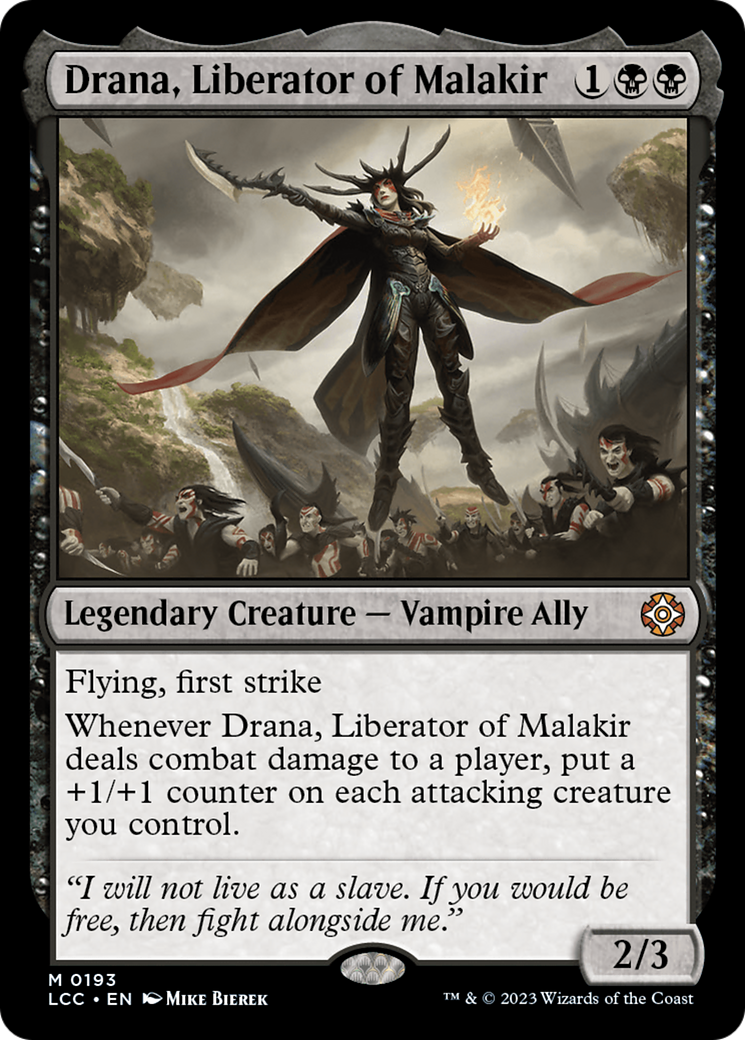 Drana, Liberator of Malakir [The Lost Caverns of Ixalan Commander] | Exor Games New Glasgow