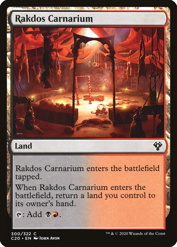 Rakdos Carnarium [Commander 2020] | Exor Games New Glasgow