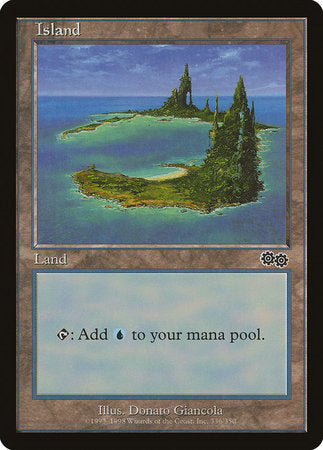 Island (336) [Urza's Saga] | Exor Games New Glasgow