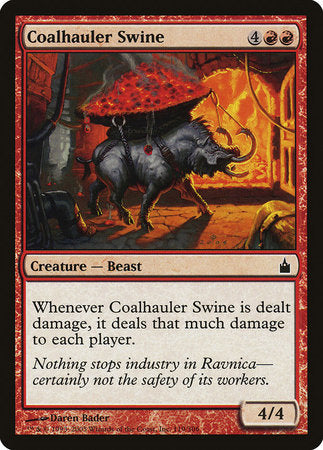 Coalhauler Swine [Ravnica: City of Guilds] | Exor Games New Glasgow