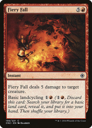 Fiery Fall [Conspiracy: Take the Crown] | Exor Games New Glasgow