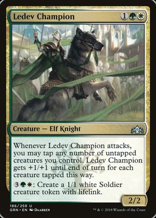 Ledev Champion [Guilds of Ravnica] | Exor Games New Glasgow