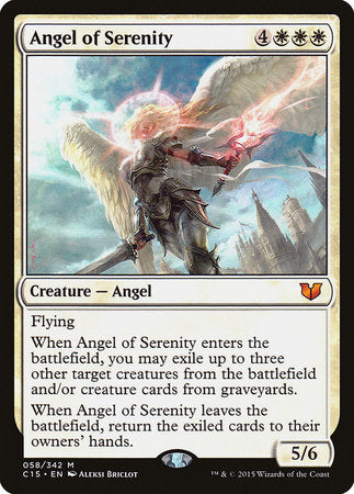 Angel of Serenity [Commander 2015] | Exor Games New Glasgow