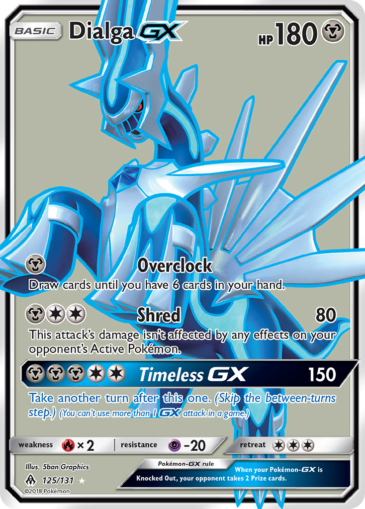 Dialga GX (125/131) [Sun & Moon: Forbidden Light] | Exor Games New Glasgow