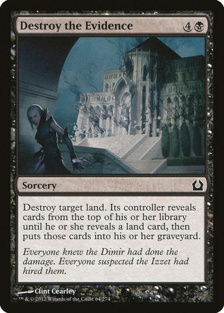 Destroy the Evidence [Return to Ravnica] | Exor Games New Glasgow