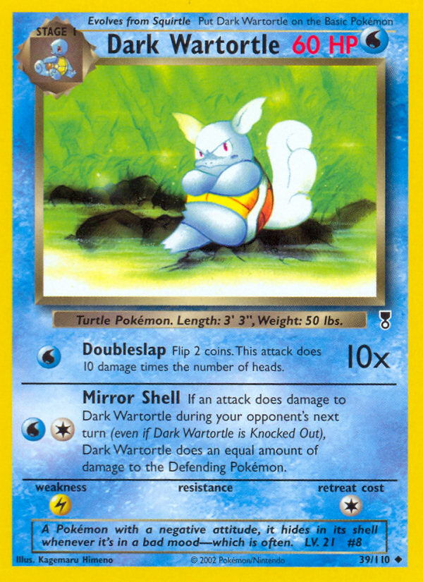 Dark Wartortle (39/110) [Legendary Collection] | Exor Games New Glasgow