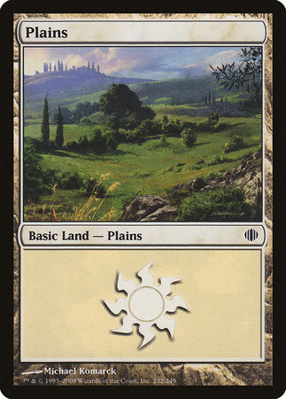 Plains (232) [Shards of Alara] | Exor Games New Glasgow