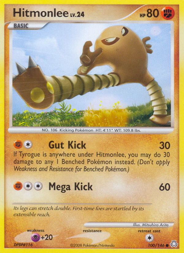 Hitmonlee (100/146) [Diamond & Pearl: Legends Awakened] | Exor Games New Glasgow